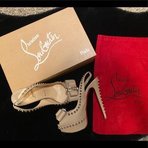 Christian Louboutin studded pumps